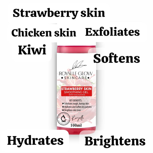 Royalle Glow Strawberry Skin Gel (Keratosis Pilaris Treatment) 100ml