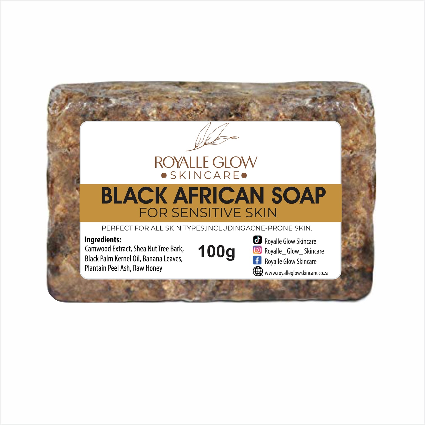 Black African Soap 100g