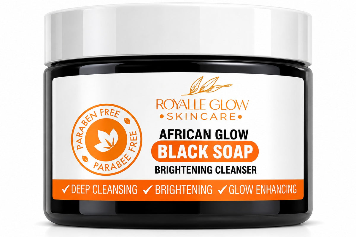 African 5D Glow Black Soap Paste 250ml