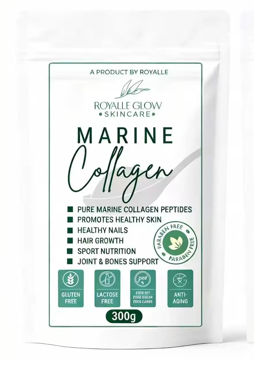 Royalle Glow Skincare Marine Collagen Powder 300g