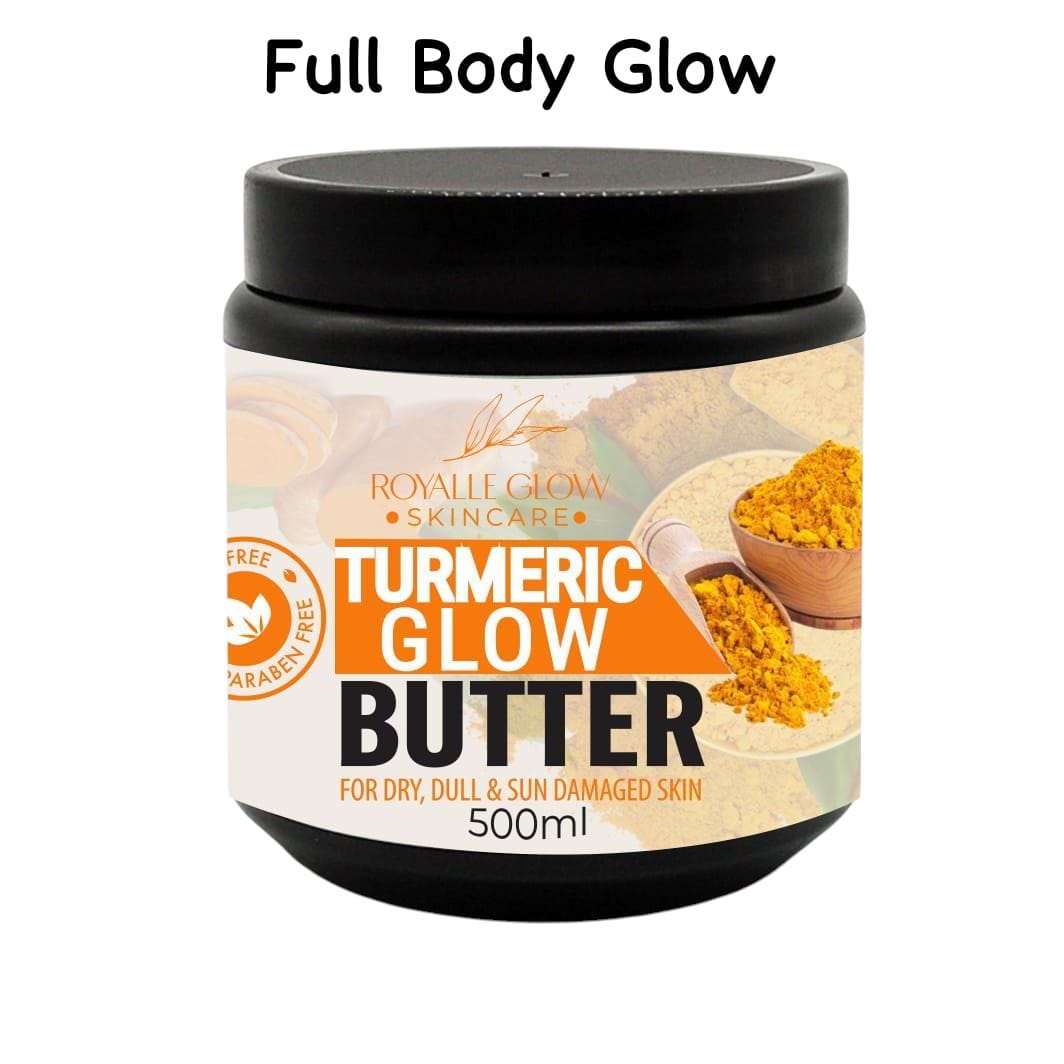 Royalle Glow Skincare Turmeric Glow Body Butter 500ml