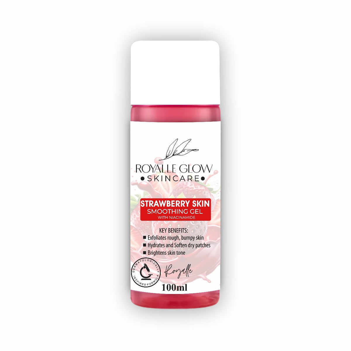 Royalle Glow Strawberry Skin Gel (Keratosis Pilaris Treatment) 100ml