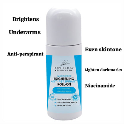 Royalle Niacinamide Brightening Antiperspirant Roll On 60ml