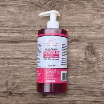 Royalle Glow Brightening Glycolic Body Cleanser 400ml