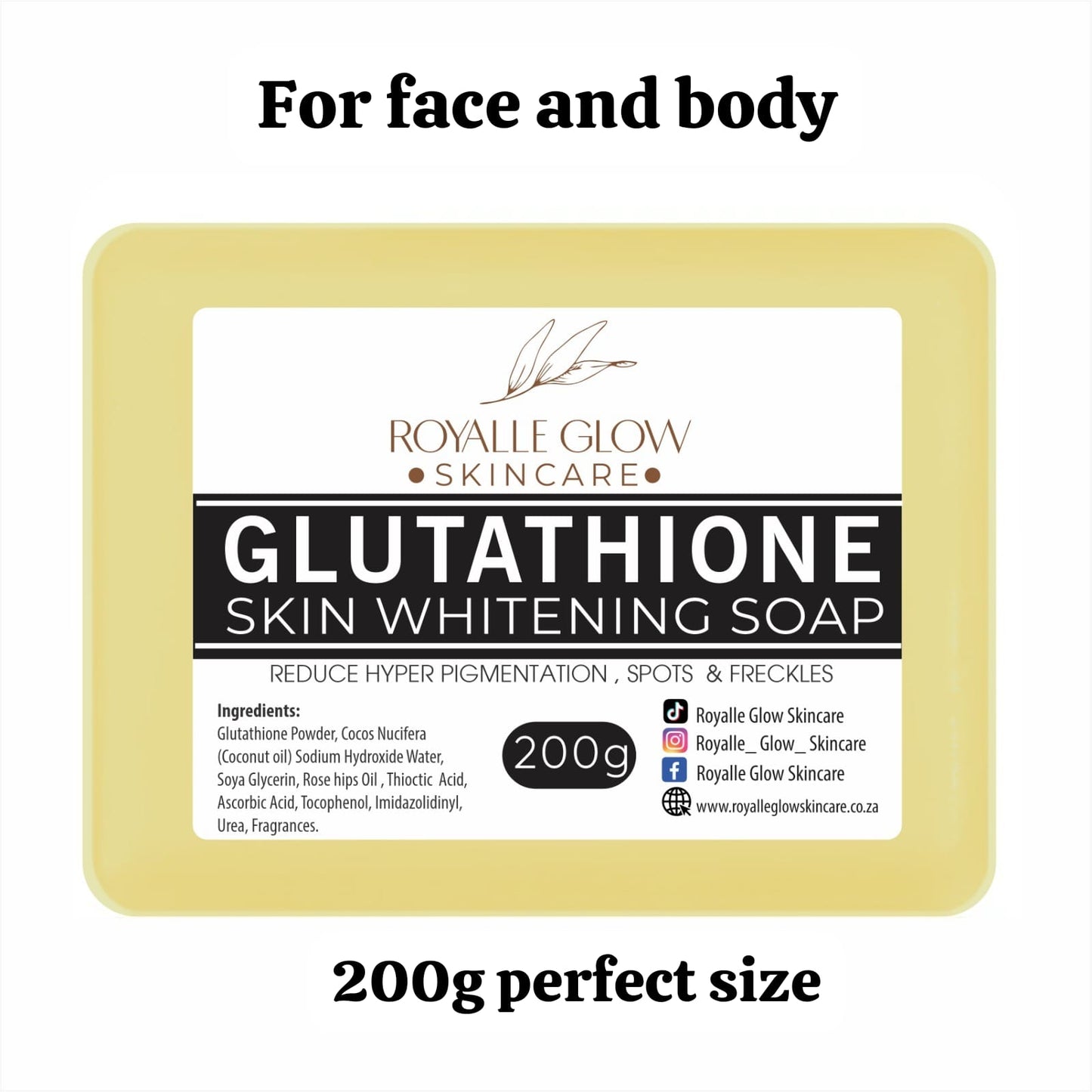 Glutathione  Soap 200g
