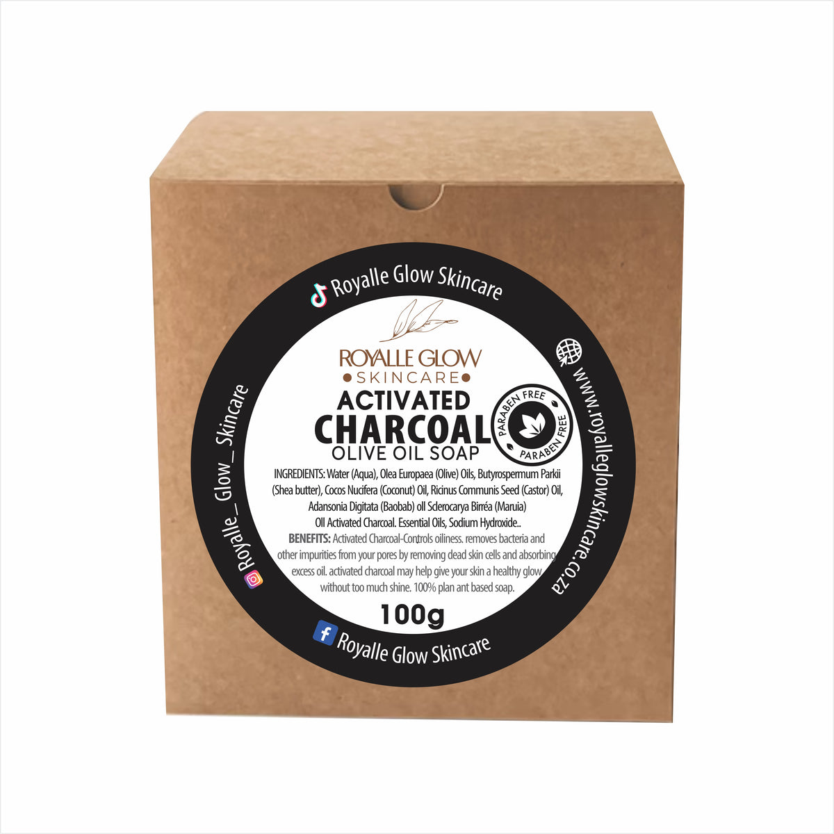 Activated Charcoal Soap 100g