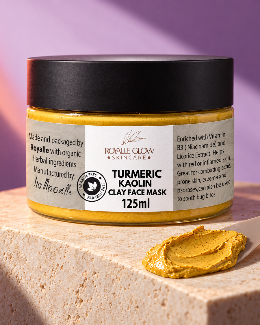 Turmeric Kaolin Clay Face Mask 125ml